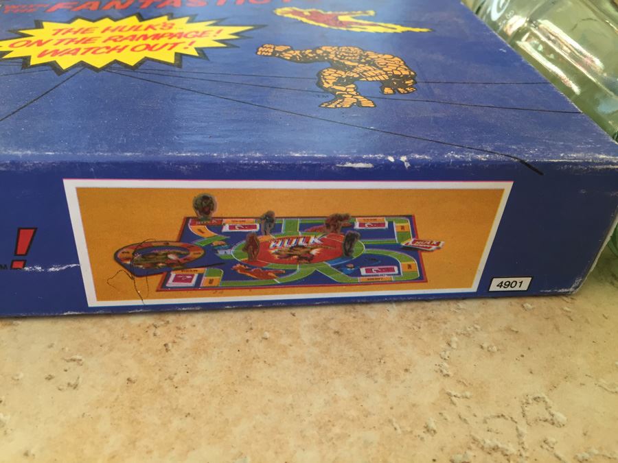 The Incredible Hulk Game With The Fantastic Four Milton Bradley 1978 [Photo 5]