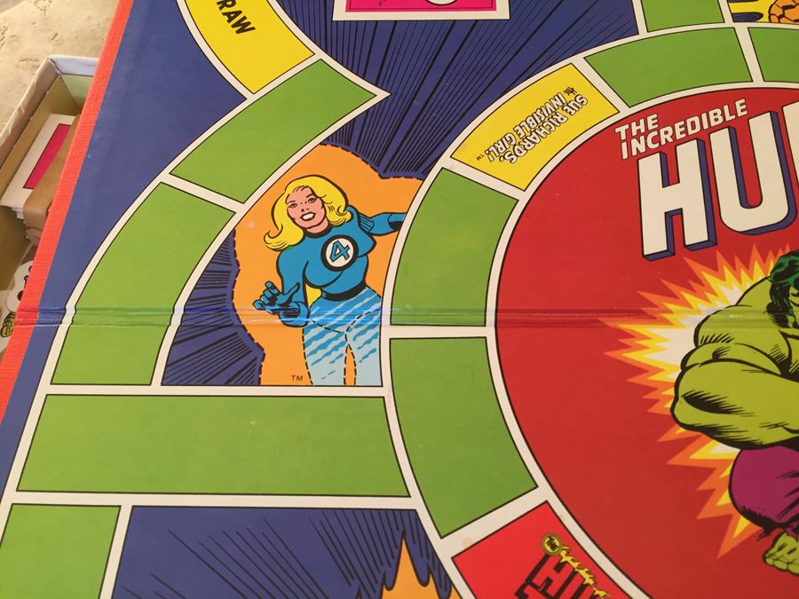 The Incredible Hulk Game With The Fantastic Four Milton Bradley 1978 [Photo 9]