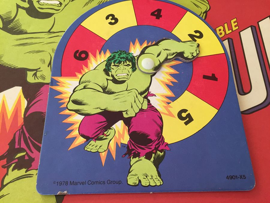 The Incredible Hulk Game With The Fantastic Four Milton Bradley 1978 [Photo 15]