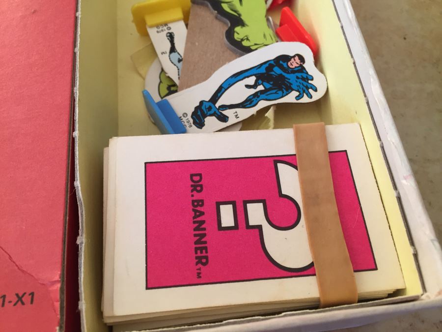 The Incredible Hulk Game With The Fantastic Four Milton Bradley 1978 [Photo 17]