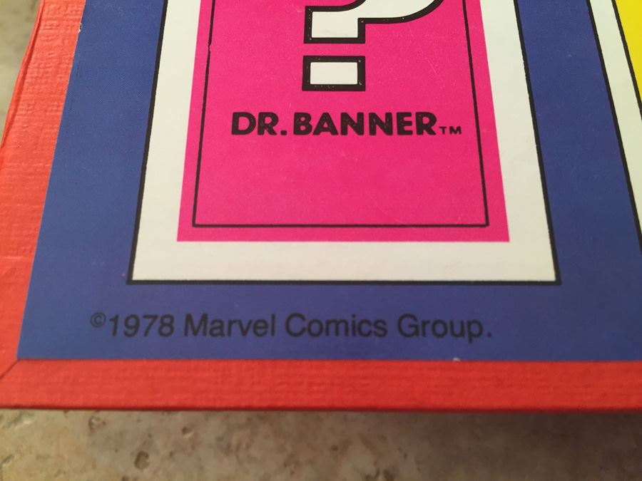 The Incredible Hulk Game With The Fantastic Four Milton Bradley 1978 [Photo 13]