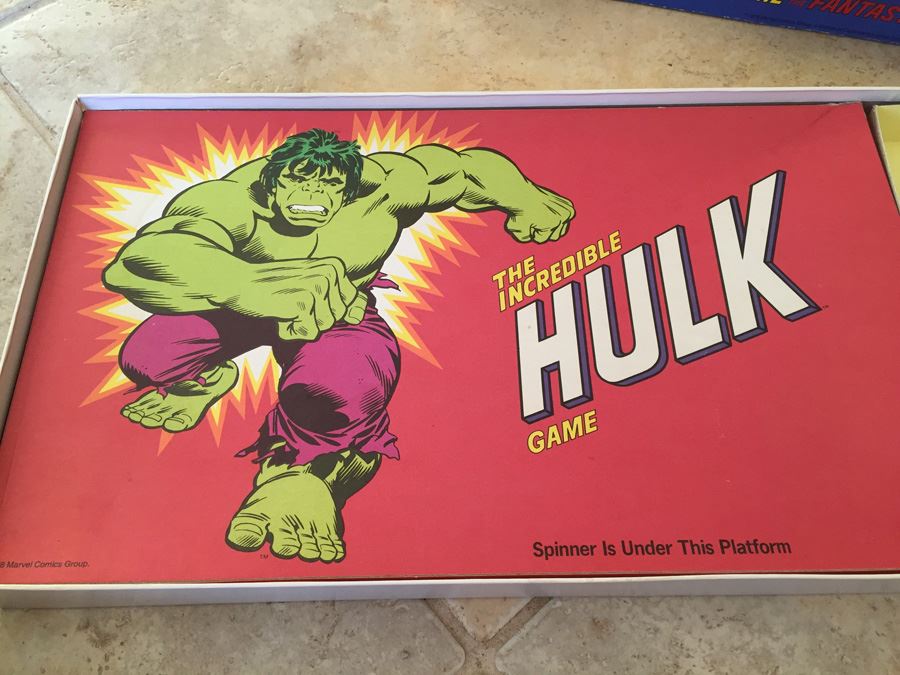 The Incredible Hulk Game With The Fantastic Four Milton Bradley 1978 [Photo 16]