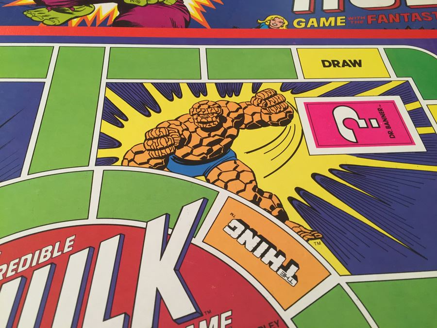 The Incredible Hulk Game With The Fantastic Four Milton Bradley 1978 [Photo 12]