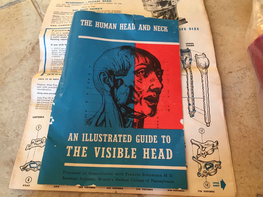 The Visible Head By Renwal Products With Illustrated Manuals 1961 [Photo 15]