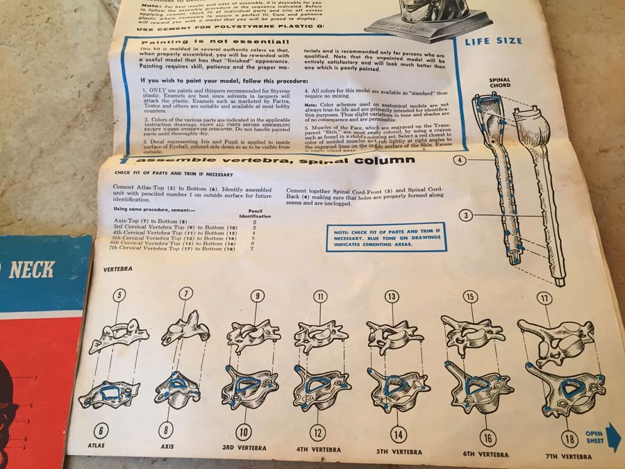 The Visible Head By Renwal Products With Illustrated Manuals 1961 [Photo 24]