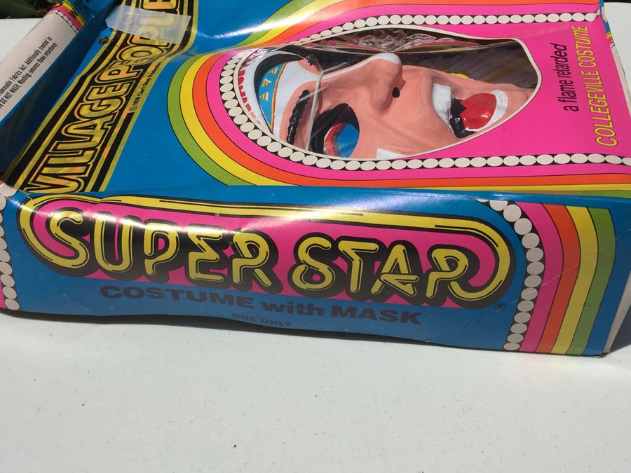 Vintage 1979 Village People Felipe Halloween Costume In Original Box Large [Photo 7]