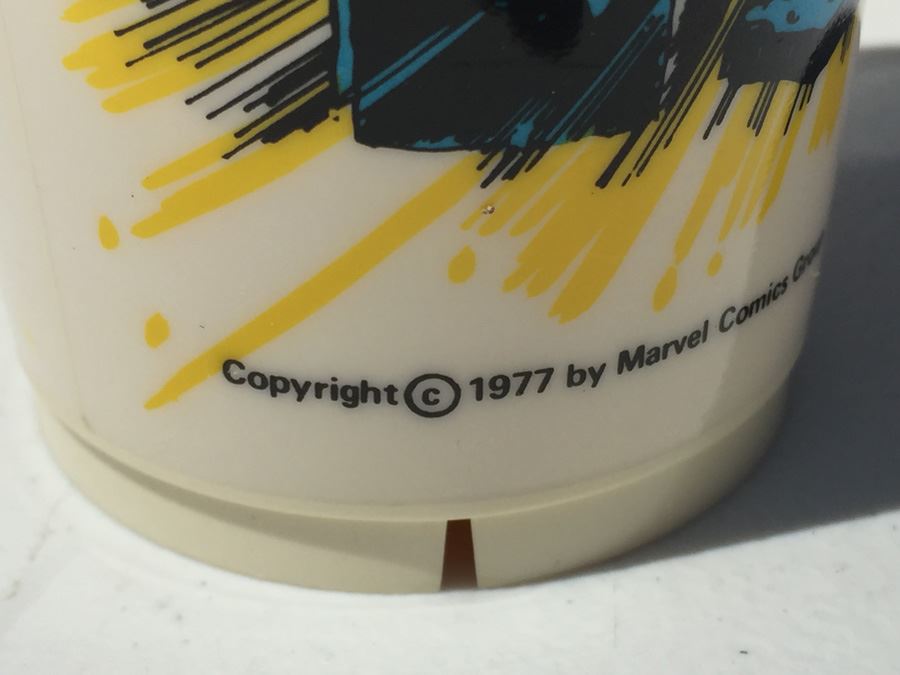 Vintage 1977 Collection Of Marvel Comics The Incredible Hulk Plates, Bowls And Cups By Deka Plastics [Photo 7]