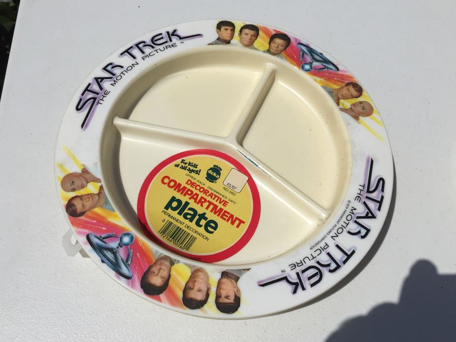 Vintage 1975 & 1979 Collection Of Star Trek Plates, Coffee Cups And Bowl [Photo 12]