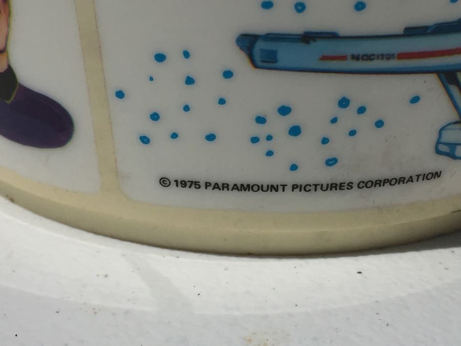 Vintage 1975 & 1979 Collection Of Star Trek Plates, Coffee Cups And Bowl [Photo 18]