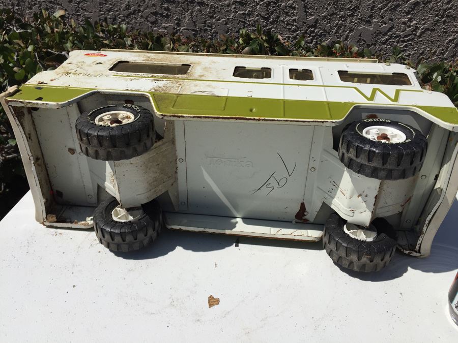 Large Metal Vintage Tonka Winnebago Indian Rv Motor Home Steel Camper 1970's [Photo 15]