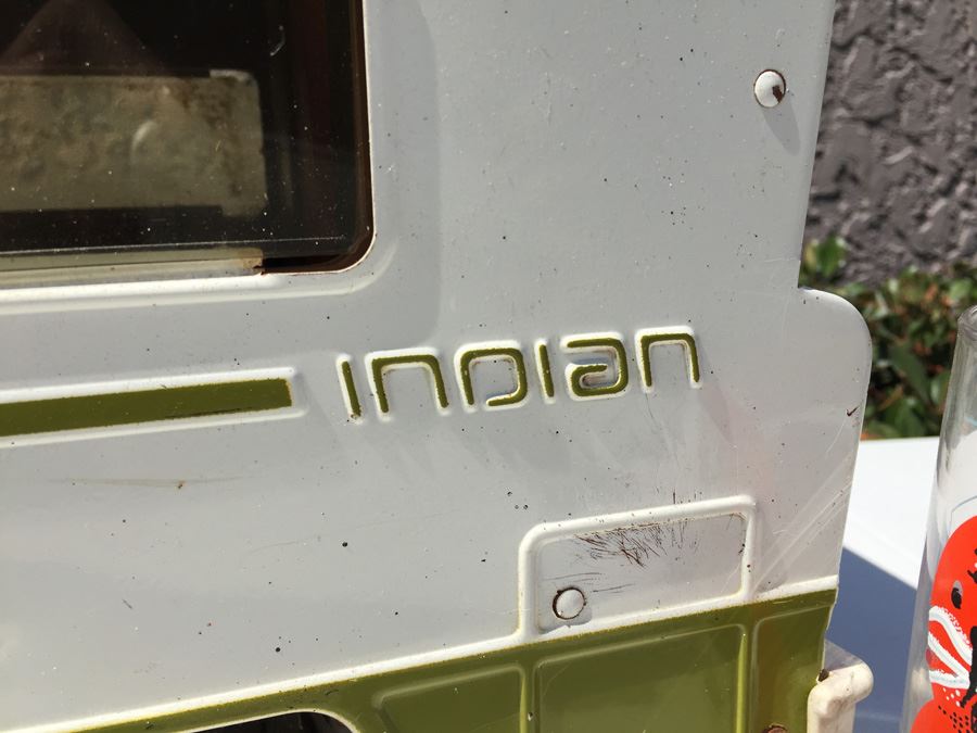 Large Metal Vintage Tonka Winnebago Indian Rv Motor Home Steel Camper 1970's [Photo 8]