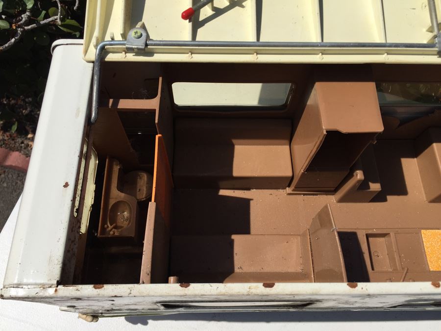 Large Metal Vintage Tonka Winnebago Indian Rv Motor Home Steel Camper 1970's [Photo 13]