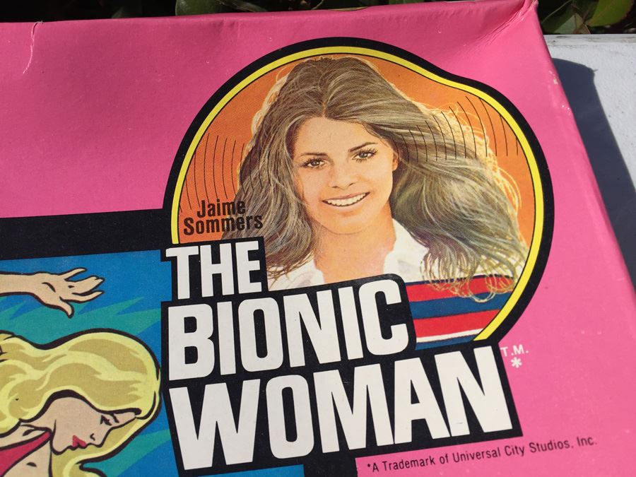 Complete Set Of Vintage The Bionic Woman Paint By Numbers New In Box [Photo 14]