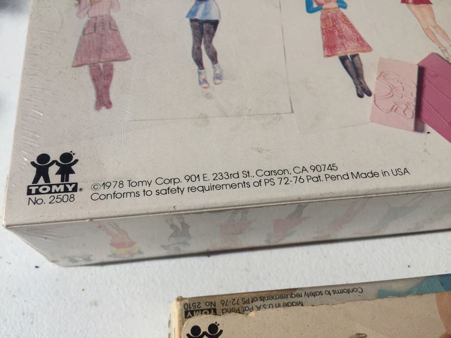 TOMY Fashion Plates Sealed In Box Plus More Fashion Plates Vintage 1978 [Photo 7]