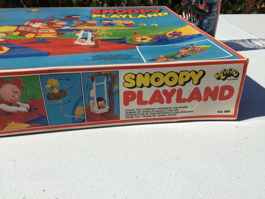 SNOOPY Playland Aviva Toy Company Vintage 1971 New In Original Box [Photo 12]