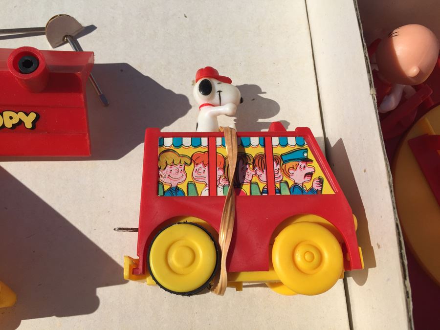 SNOOPY Playland Aviva Toy Company Vintage 1971 New In Original Box [Photo 19]