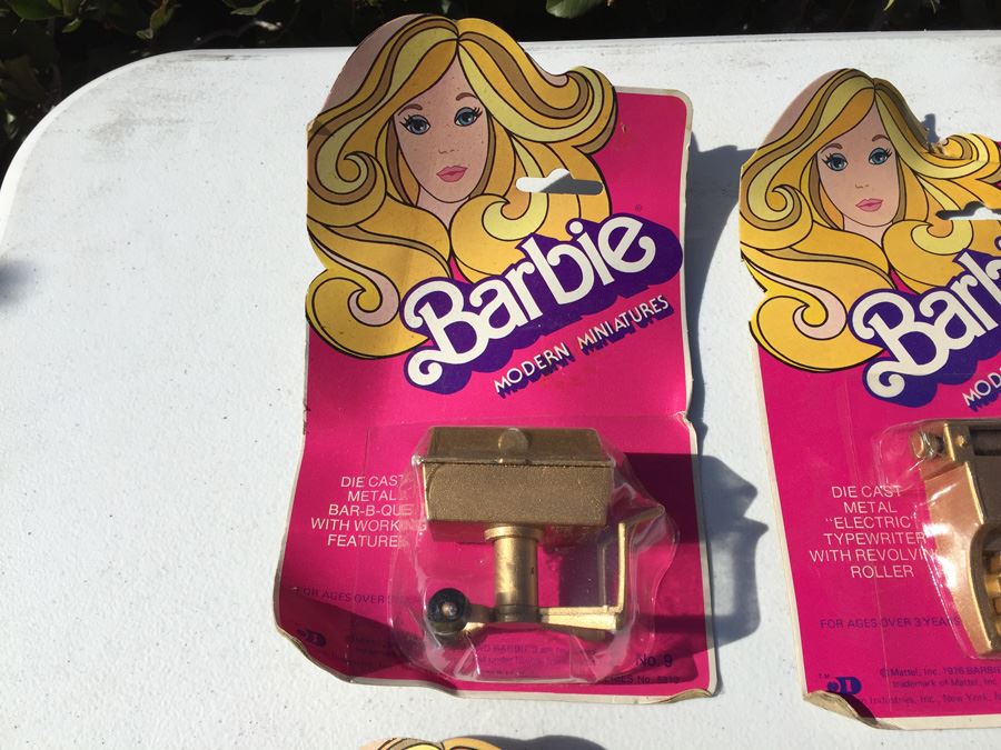 Entire Collection Of Barbie Modern Miniatures Die-Cast Metal Mattel Vintage 1976 [Photo 21]