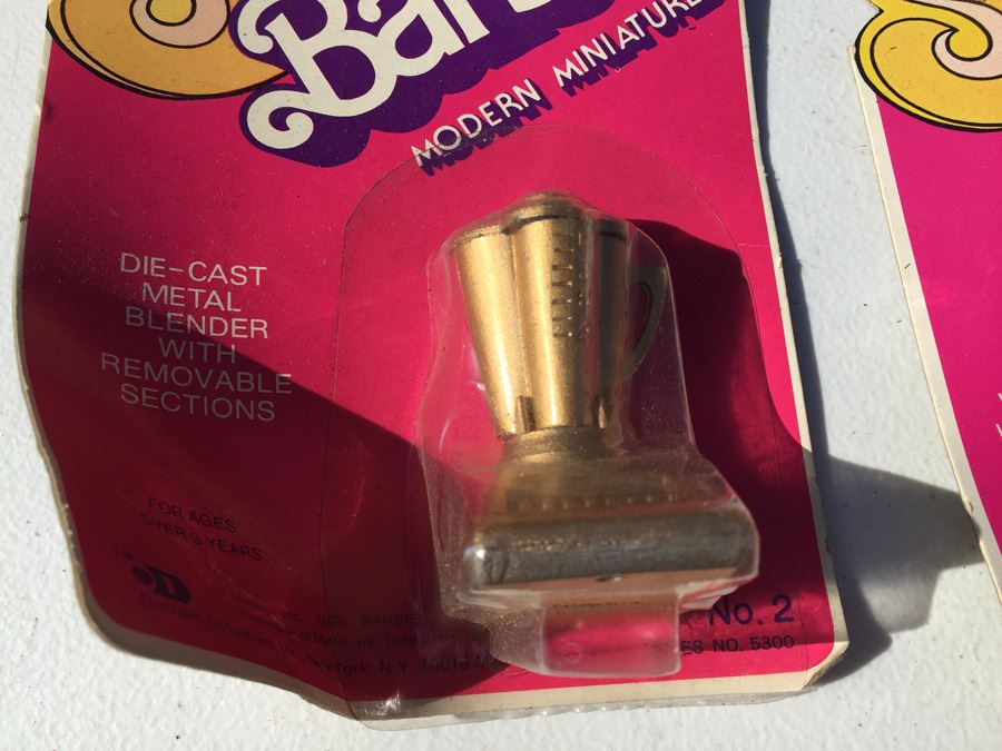 Entire Collection Of Barbie Modern Miniatures Die-Cast Metal Mattel Vintage 1976 [Photo 20]