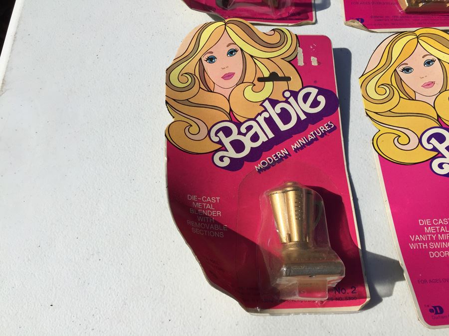 Entire Collection Of Barbie Modern Miniatures Die-Cast Metal Mattel Vintage 1976 [Photo 19]
