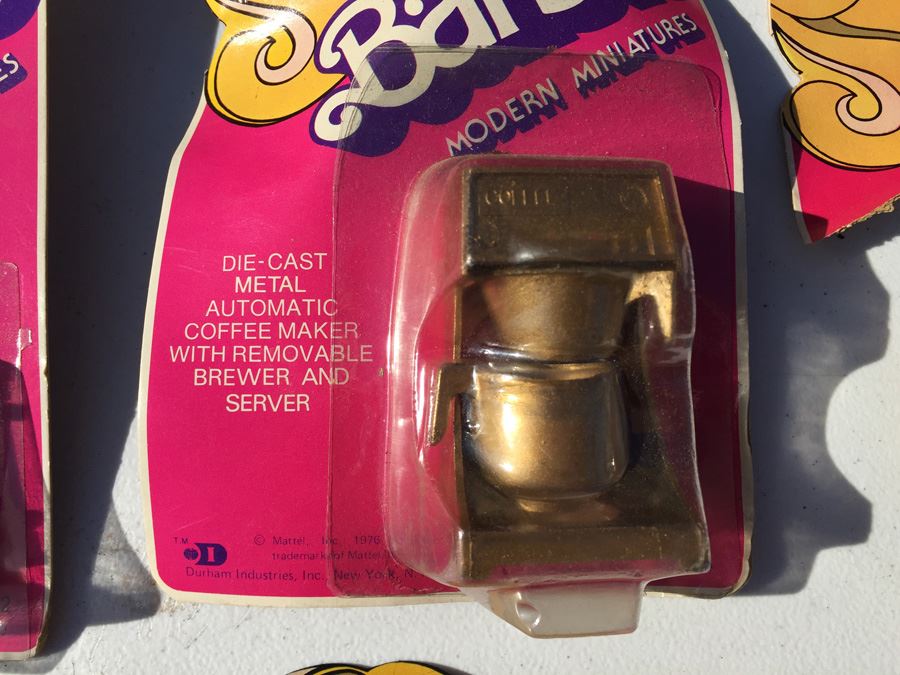 Entire Collection Of Barbie Modern Miniatures Die-Cast Metal Mattel Vintage 1976 [Photo 16]
