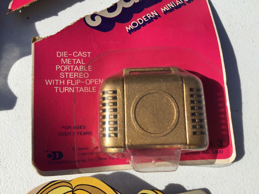 Entire Collection Of Barbie Modern Miniatures Die-Cast Metal Mattel Vintage 1976 [Photo 14]