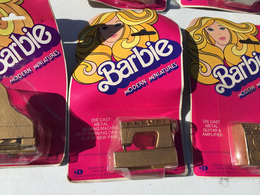 Entire Collection Of Barbie Modern Miniatures Die-Cast Metal Mattel Vintage 1976 [Photo 10]