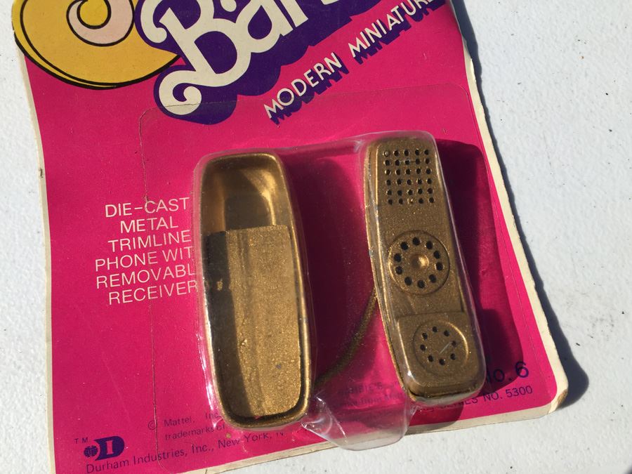 Entire Collection Of Barbie Modern Miniatures Die-Cast Metal Mattel Vintage 1976 [Photo 12]