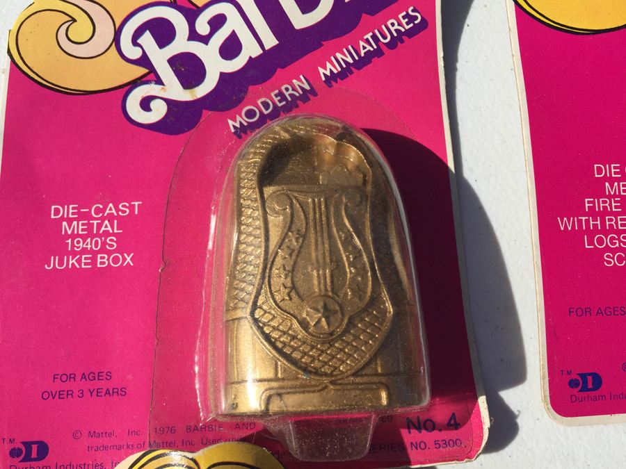 Entire Collection Of Barbie Modern Miniatures Die-Cast Metal Mattel Vintage 1976 [Photo 24]