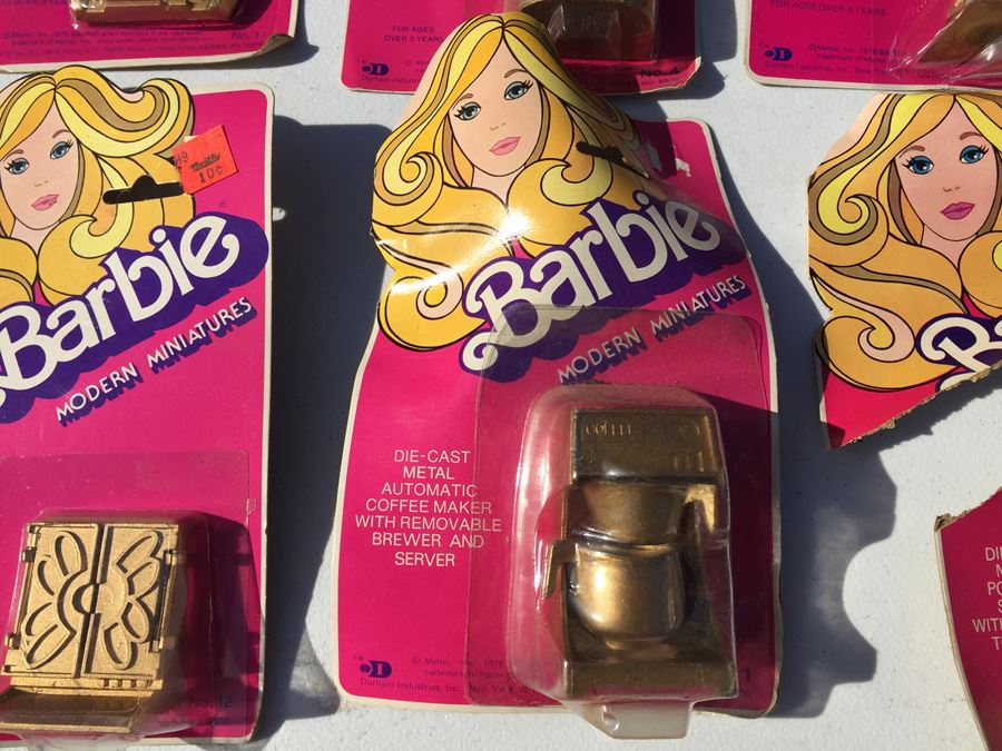 Entire Collection Of Barbie Modern Miniatures Die-Cast Metal Mattel Vintage 1976 [Photo 15]