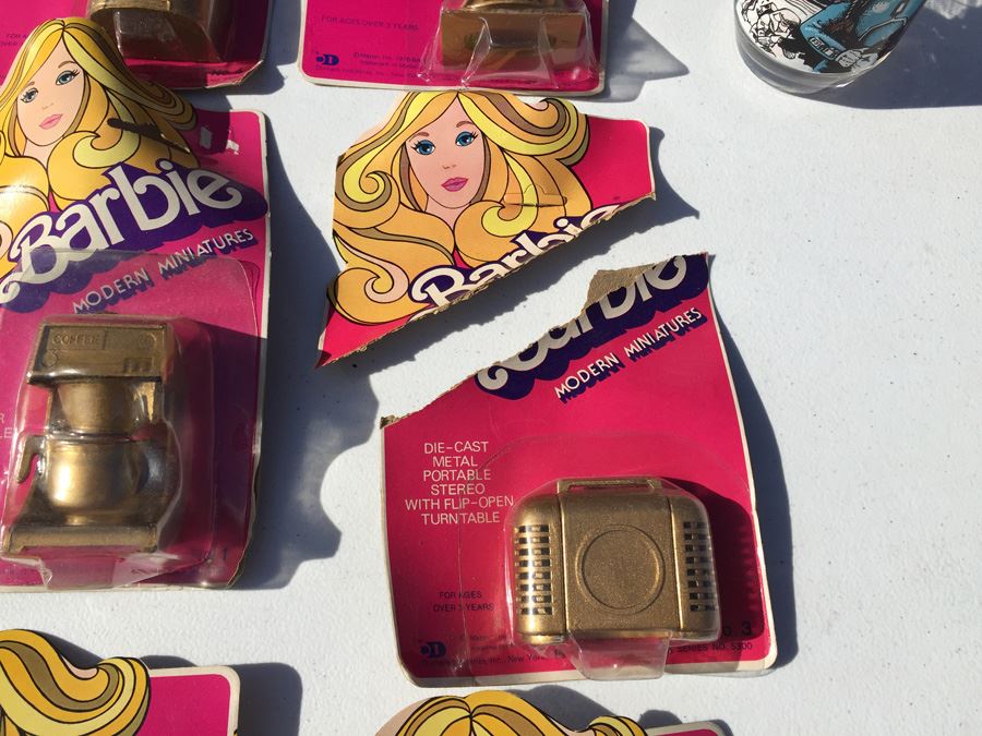 Entire Collection Of Barbie Modern Miniatures Die-Cast Metal Mattel Vintage 1976 [Photo 13]