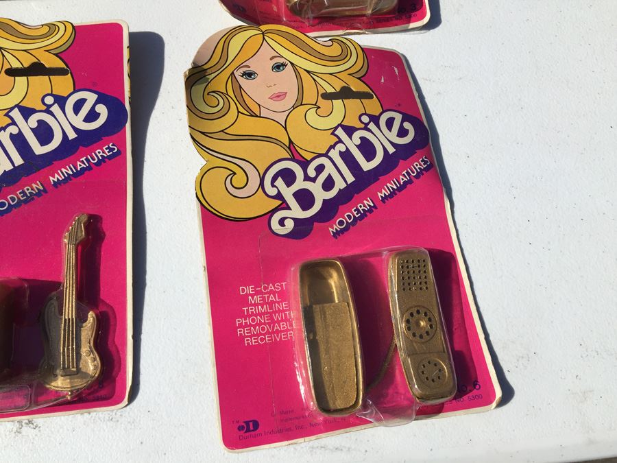 Entire Collection Of Barbie Modern Miniatures Die-Cast Metal Mattel Vintage 1976 [Photo 11]