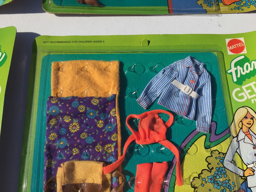 Francie Get-Ups 'N Go Doll Clothes New On Card Mattel Vintage 1973 [Photo 24]