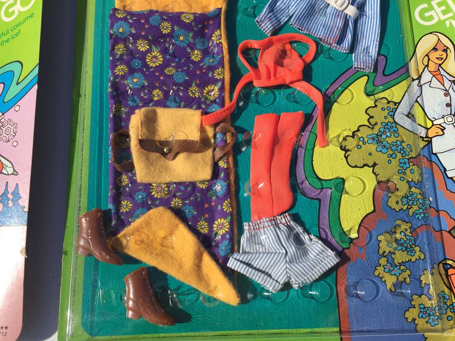 Francie Get-Ups 'N Go Doll Clothes New On Card Mattel Vintage 1973 [Photo 23]