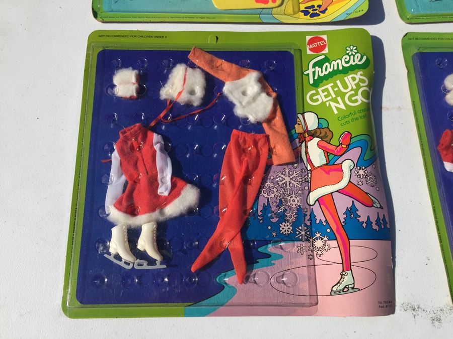Francie Get-Ups 'N Go Doll Clothes New On Card Mattel Vintage 1973 [Photo 4]