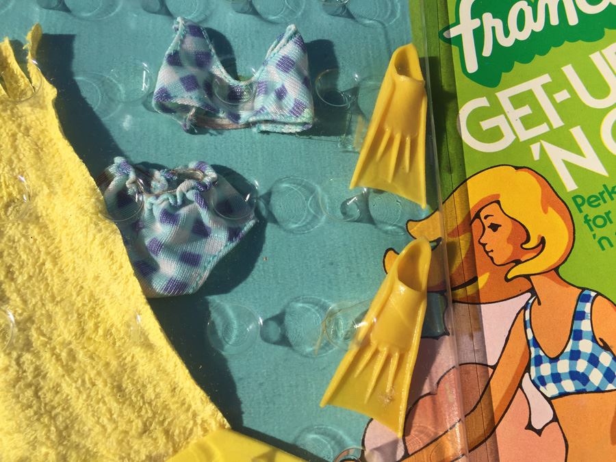 Francie Get-Ups 'N Go Doll Clothes New On Card Mattel Vintage 1973 [Photo 19]