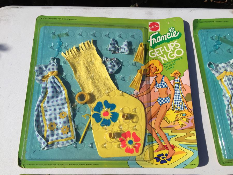 Francie Get-Ups 'N Go Doll Clothes New On Card Mattel Vintage 1973 [Photo 13]