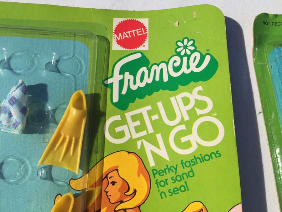 Francie Get-Ups 'N Go Doll Clothes New On Card Mattel Vintage 1973 [Photo 14]