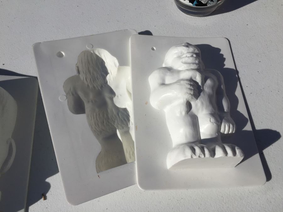 Vintage 1977 Gabriel Molds For Monster Machine Of Frankenstein, Bigfoot And Alien [Photo 3]