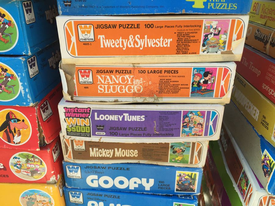 Huge Vintage Puzzle Lot [Photo 19]