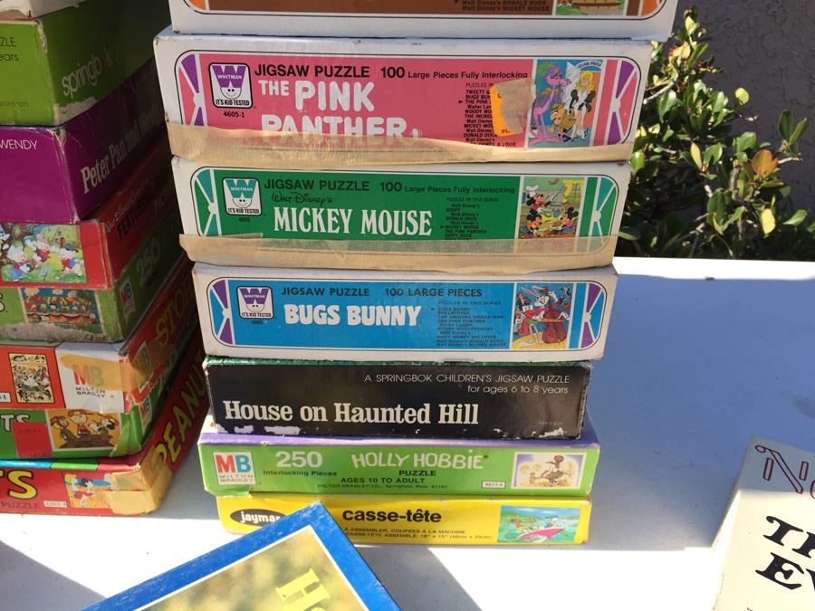 Huge Vintage Puzzle Lot [Photo 13]