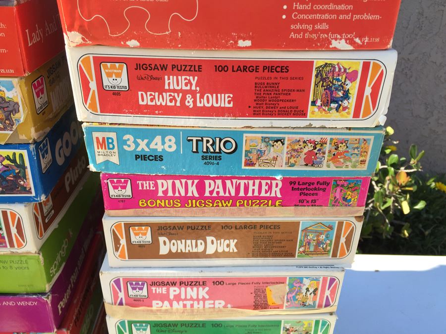 Huge Vintage Puzzle Lot [Photo 12]