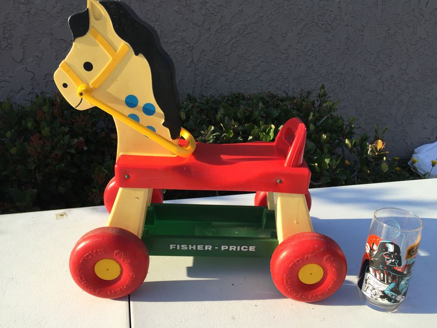 Vintage 1976 Fisher Price Toys Horse