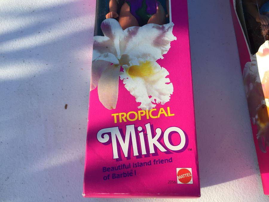 Tropical Barbie, Tropical Skipper And Tropical Miko New In Box Mattel 1985 [Photo 2]