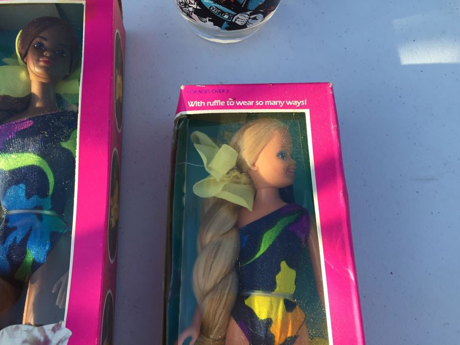 Tropical Barbie, Tropical Skipper And Tropical Miko New In Box Mattel 1985 [Photo 9]