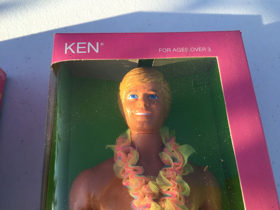 Island Fun Barbie Miko And KEN New In Box Mattel 1987 [Photo 3]