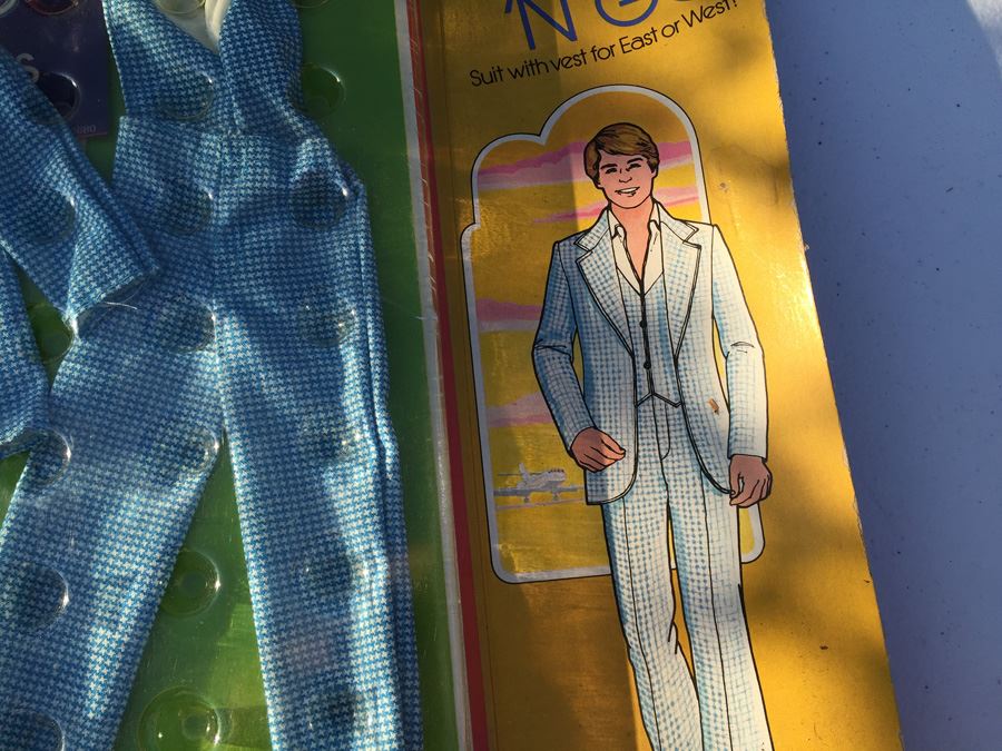 (4) Ken Doll Clothes Get-Ups 'N Go And Ken Fashion Collectibles New On Card 1976, 1977, 1978 [Photo 16]