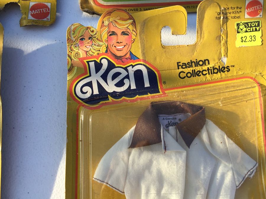 (4) Ken Doll Clothes Get-Ups 'N Go And Ken Fashion Collectibles New On Card 1976, 1977, 1978 [Photo 8]