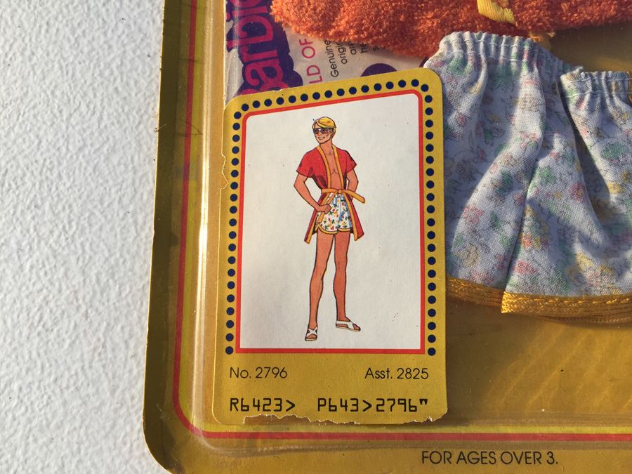 (4) Ken Doll Clothes Get-Ups 'N Go And Ken Fashion Collectibles New On Card 1976, 1977, 1978 [Photo 6]