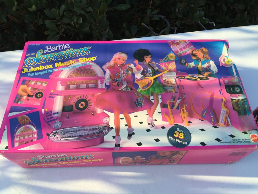 Barbie Sensations Jukebox Music Box New In Box Mattel 1987 [Photo 4]
