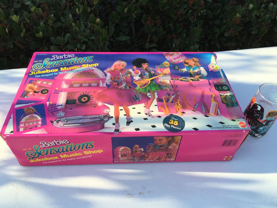 Barbie Sensations Jukebox Music Box New In Box Mattel 1987 [Photo 1]